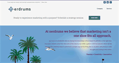 Desktop Screenshot of nerdrums.com