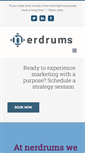Mobile Screenshot of nerdrums.com