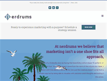 Tablet Screenshot of nerdrums.com